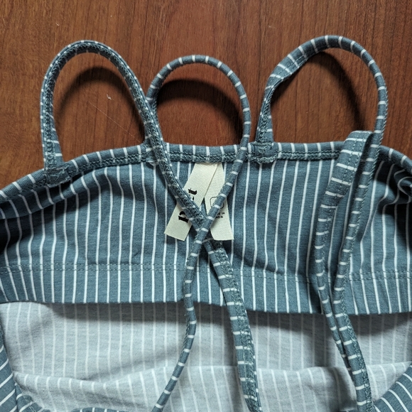 PACT Organic Cotton Fit n Flare Floral Strappy Dress Size Large - Picture 10 of 10